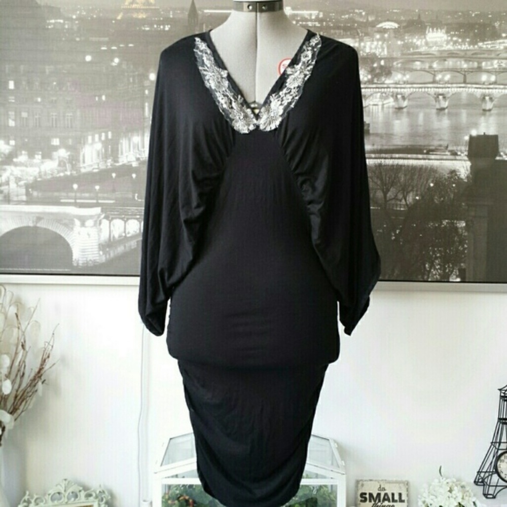 RARE! Vanita Rosa Atelier Lace of Calais 'Robe New York' Dress